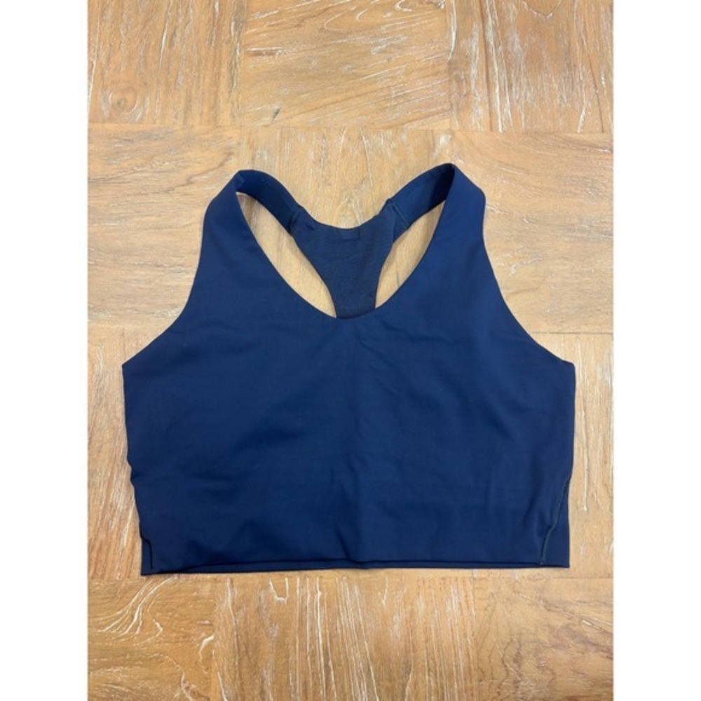 Spanx Core Sports Bra Womens‎ XL Navy Blue Racerback Longline Activewear 50219R
